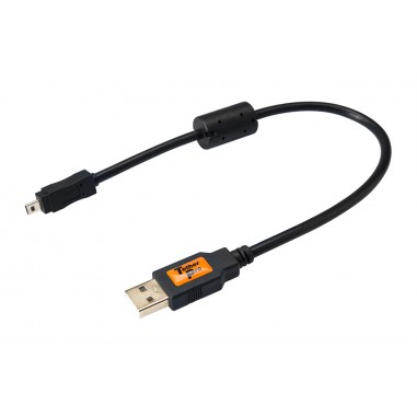 TetherTools CU5428-01 TetherPro USB 2.0 Male to Mini-B 8pin 1' (30cm) Cable