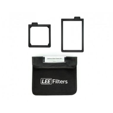 LEE Filters LEE100 Grad Filter Frame (100x150mm), Standard / Foamless Stopper Filter Frame (100x100mm) & Triple Pouch