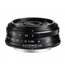 Voigtländer-Voigtlander 27mm f2 ULTRON Fuji X Mount Lens Black