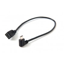Tether Tools-TetherTools CU5462RT TetherPro Mini B USB Right Angle Cable Adapter 12" (30cm)