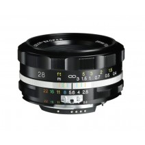 Voigtländer-Voigtlander 28mm f2.8 Aspherical SL II-S Color-Skopar Nikon Fit Black Lens