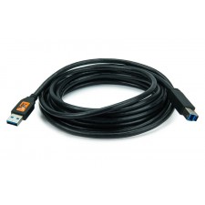 Tether Tools-TetherTools CU5460BLK TetherPro USB 3.0 SuperSpeed 15' (4.6m) A to B Cable
