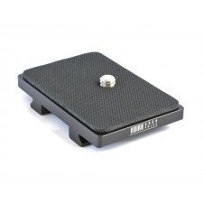 Arca Swiss Tripod Heads-Arca Swiss Quick Release Small Universal Camera Plate 1/4" with Rubber Surface