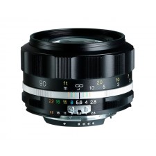 Voigtländer-Voigtlander 90mm f2.8 SL II-S Apo-Skopar Nikon Fit Black Lens