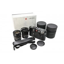 Leica-Pre-Owned Leica M6 0.72 TTL Millennium Camera Set with 35mm f2 & 50mm f1.4 Black Paint