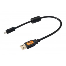 Tether Tools-TetherTools CU5428-01 TetherPro USB 2.0 Male to Mini-B 8pin 1' (30cm) Cable