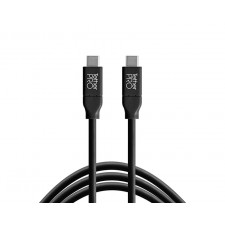 Tether Tools-TetherTools CUC10-BLK TetherPro USB-C to USB-C, 10' (3m) Black Cable
