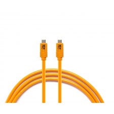 Tether Tools-TetherTools CUCP15-ORG TetherPro USB-C to USB-C for Phase One, 15' (4.6m) Orange Cable