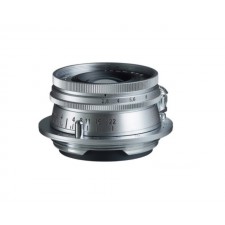 Voigtländer-Voigtlander 40mm f2.8 Heliar Aspherical L39 Screw Fit Lens Silver