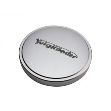 Voigtländer-Voigtlander 50mm Metal Push-On Lens Cap Silver
