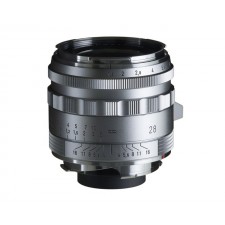 Voigtländer-Voigtlander 28mm f1.5 VM Nokton Vintage Line ASPH Type II Lens Silver