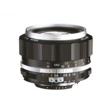 Voigtländer-Voigtlander 58mm f1.4 SL II-S Nokton Nikon Fit Silver Lens