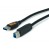 TetherTools CU5460BLK TetherPro USB 3.0 SuperSpeed 15' (4.6m) A to B Cable