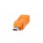 TetherTools CUC2615-ORG TetherPro USB-C to 2.0 Mini-B 8-Pin, 15' (4.6m) Orange Cable