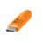 TetherTools CUC3215-ORG TetherPro USB 3.0 to USB-C, 15' (4.6m) Orange Cable