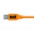 TetherTools CUC3215-ORG TetherPro USB 3.0 to USB-C, 15' (4.6m) Orange Cable